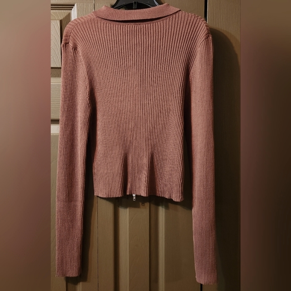 (NWOT) rue 21, Juniors large, Brown Long sleeve top - Picture 2 of 3